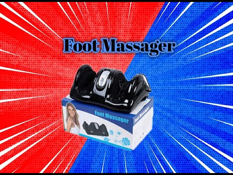 Shiatsu Foot and Calf Massager Maroon