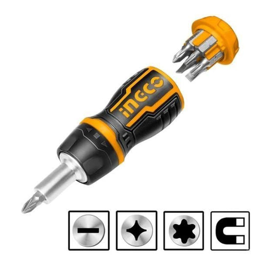 INGCO 8 Pieces Mobile Screwdriver Set AKISDS0708