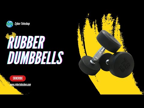 Rubber Dumbbells Zee Max